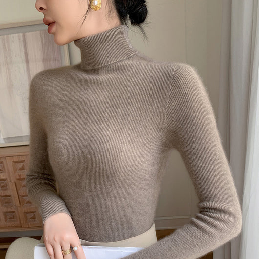 Polera Térmica Ajustada para Mujer - Base Interior Elástica Otoño Invierno