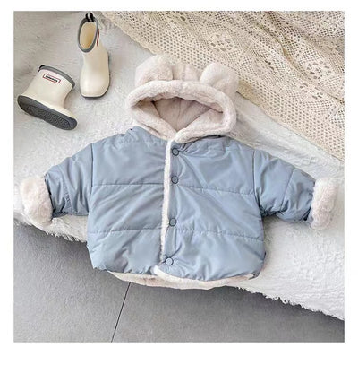 Abrigo Infantil Polar Forrado con Peluche - Image 10