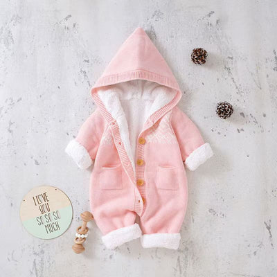 Mameluco Tejido para Bebés con Abrigo Cálido - Image 16