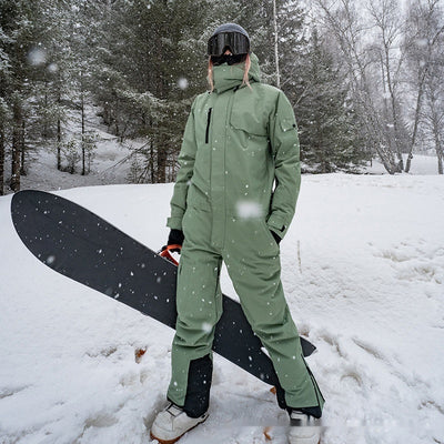 Traje de Esquí Impermeable Térmico de Una Pieza - Image 8