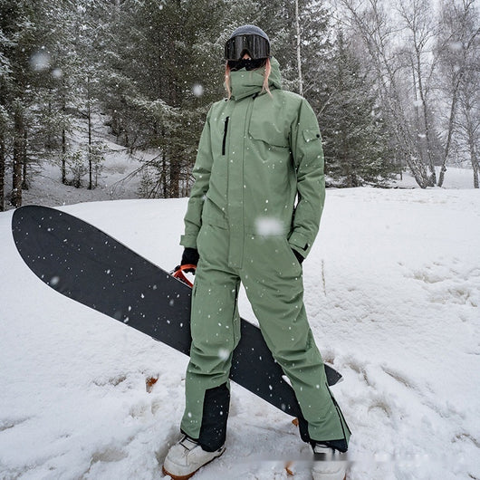 Traje de Esquí Impermeable Térmico de Una Pieza - Image 8