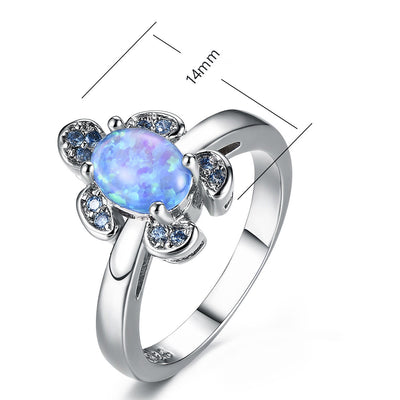 Anillo de Tortuga con Diamante Azul Agua - Image 7