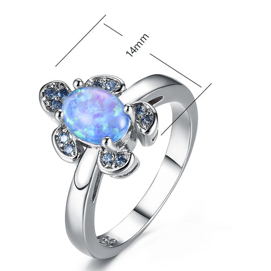 Anillo de Tortuga con Diamante Azul Agua - Image 7