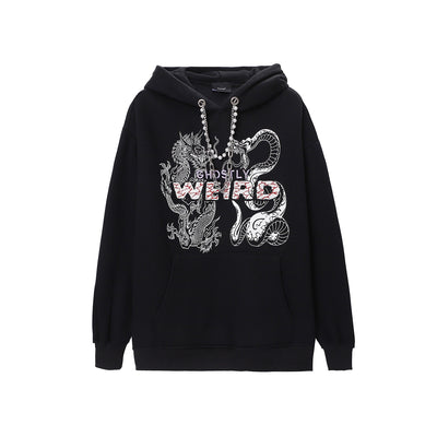 Sudadera Hip Hop Dragon con Collar Integrado - Image 5