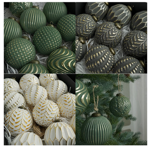Bolas Navideñas Antiguas 8cm - Ornamentos Decorativos Clásicos - Image 11