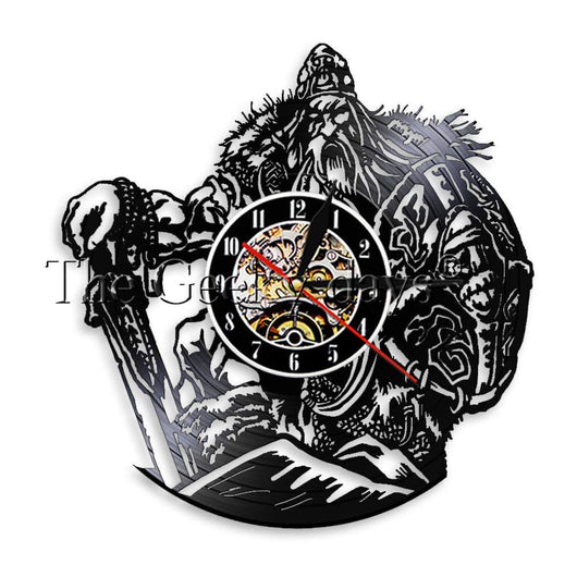 Reloj de Pared Vinilo Guerrero Texto Antiguo - Image 6
