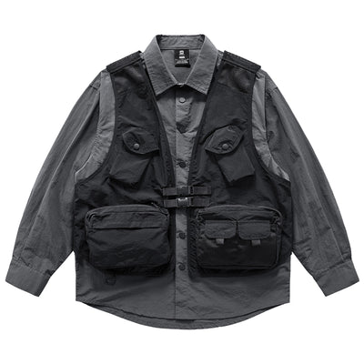 Chaqueta Cargo Multipocket con Mangas Largas - Image 5
