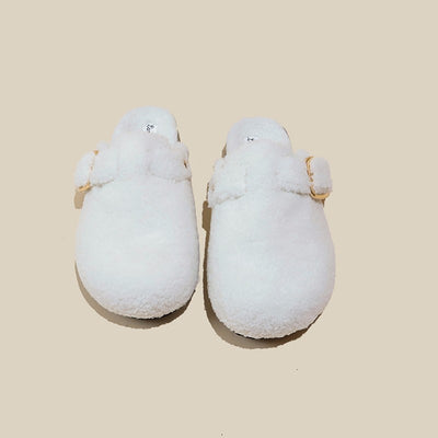 Pantuflas de Invierno Retro con Plataforma - Comodidad de Terciopelo y Lana - Image 4