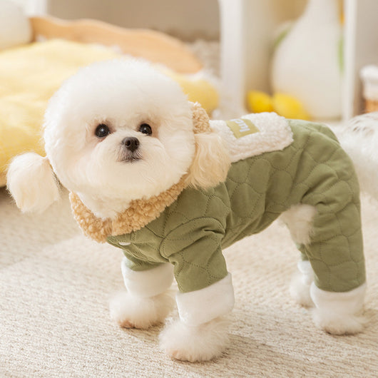 Abrigo Cálido para Perros y Gatos con Bolsillos - Ropa de Algodón para Mascotas en Otoño e Invierno - Image 12