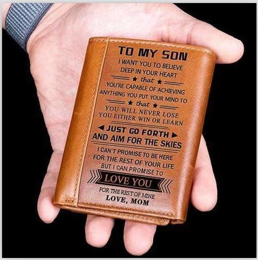 Billetera de Cuero para Hombre con Grabado Láser Personalizado - Image 8