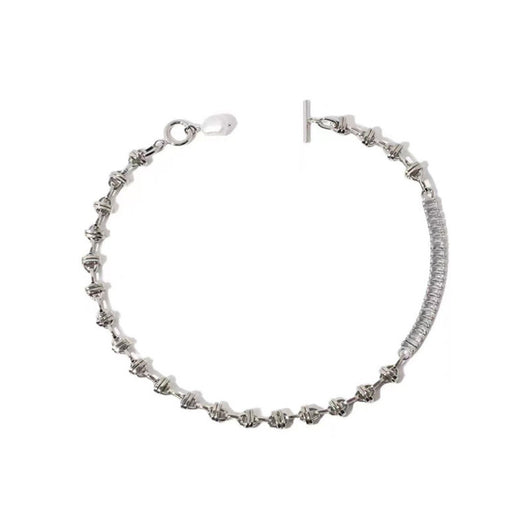 Collar Colgante de Perlas Barrocas de Agua Dulce con Patchwork Natural - Image 9