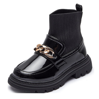 Botines Deportivos Tejidos Transpirables con Elástico para Niños - Image 8