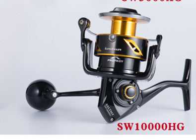 Carrete de Pesca en Agua Salada de Alta Velocidad con Cuerpo de Metal - Image 7