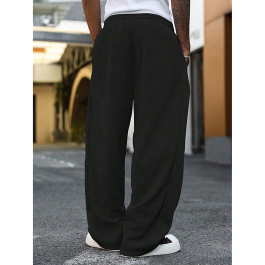 Pantalones Deportivos Rectos Casuales Estilo Estadounidense para Hombre - Image 12