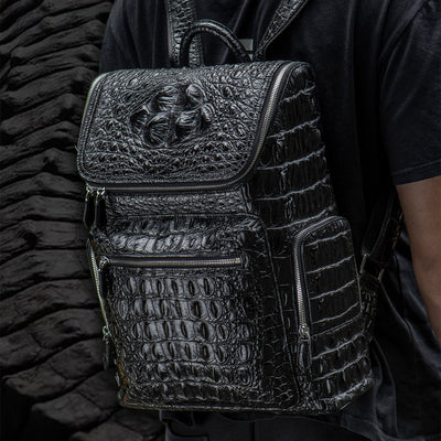 Mochila de Negocios Kurayoshi Artesanal Gran Capacidad Viajes Versátil