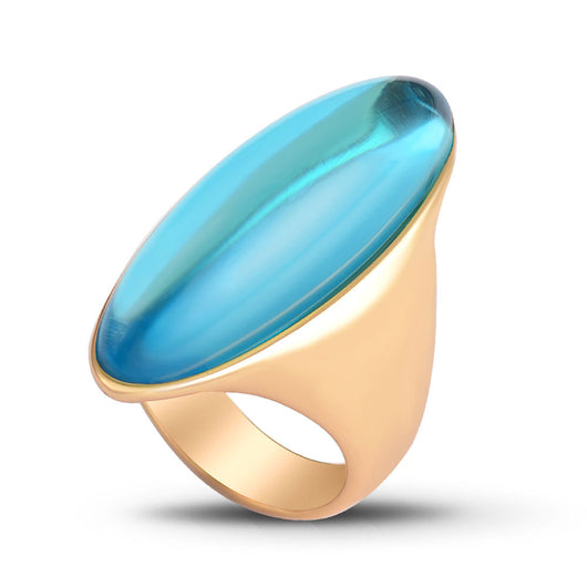 Anillo Vintage de Piedras Preciosas para Mujer - Diseño Europeo y Americano - Image 9