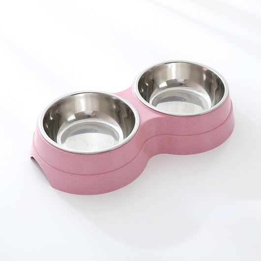 Comedero Doble Acero Inoxidable para Perros y Gatos - Bebedero Dual Mascotas - Image 8