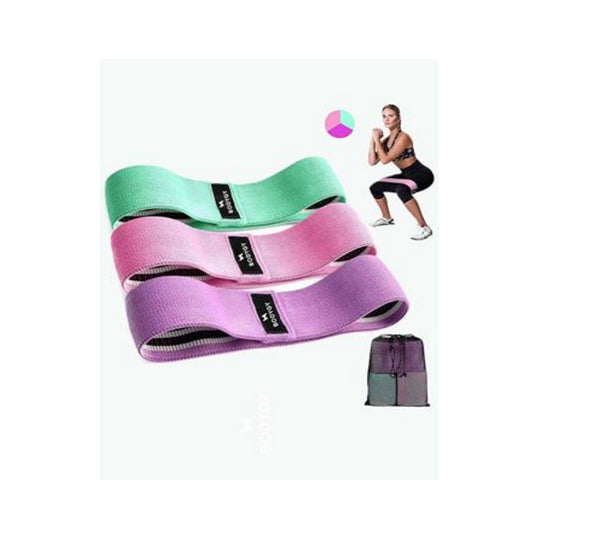 Banda Elástica Circular para Glúteos y Caderas - Fitness y Yoga