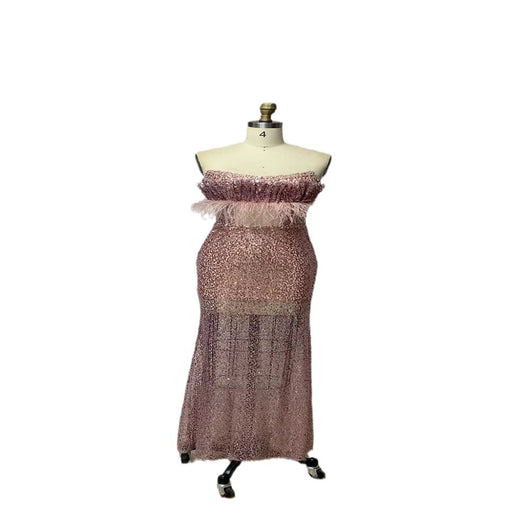 Vestido Tubo Lentejuelas Elegancia Temperamento Mujer - Image 5
