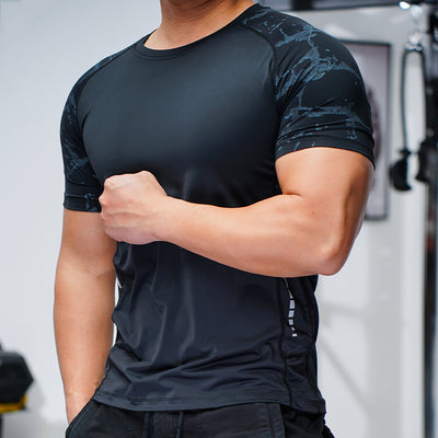 Camiseta Deportiva Hombre Transpirable Secado Rápido Absorbe Sudor - Image 13