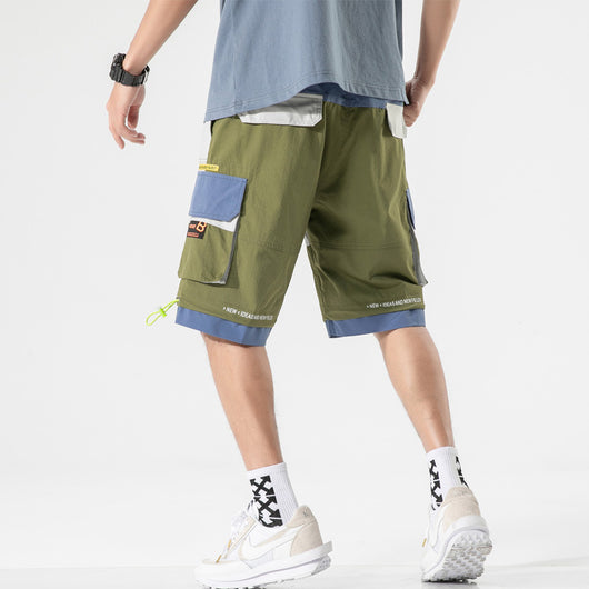 Pantalones Cortos Cargo Funcionales de Estilo Trendy - Image 5