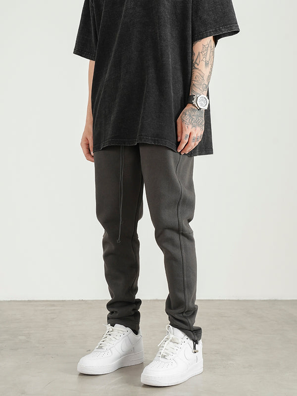 Pantalones Casuales para Hombre con Forro Polar y Ajuste Slim - Image 5