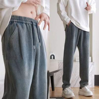 Jeans Holgados Retro Primavera - Estilo Versátil para Hombre - Image 9