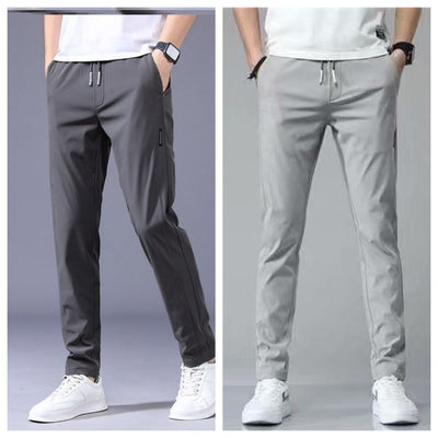 trousers, sweatpants, black, grey, white, casual, sporty - Image 11