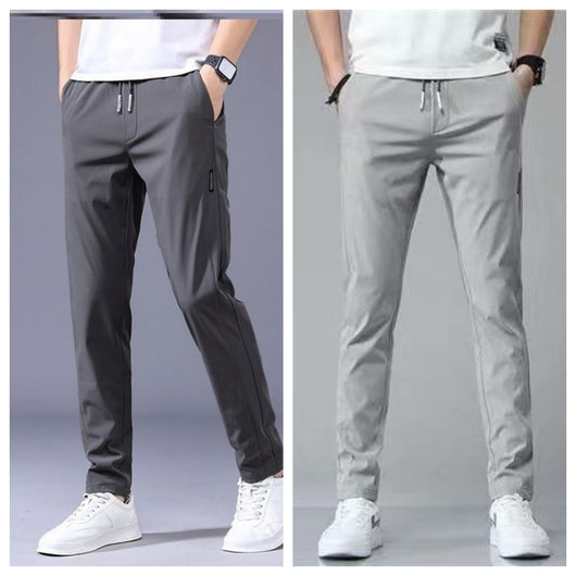 trousers, sweatpants, black, grey, white, casual, sporty - Image 11