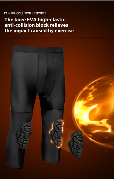 Leggings Deportivos Cortos con Protectores de Rodilla Integrados - Image 11