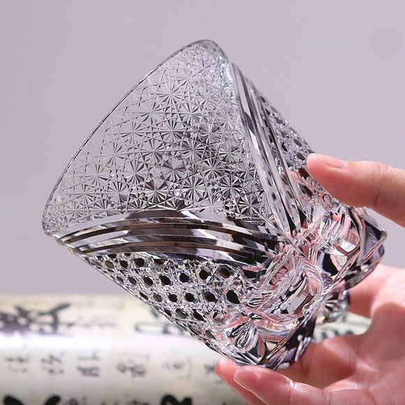 Copa de Vino Cristal Japonés Artesanal Premium