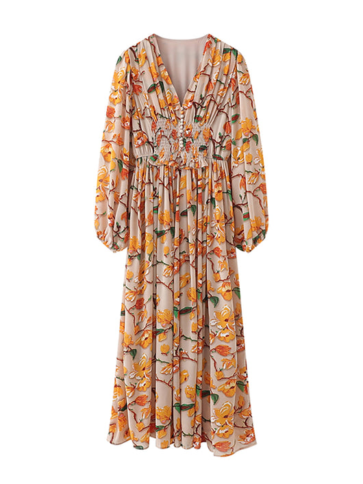 Vestido Largo Retro Elegante para Mujer - Image 12