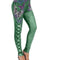 Leggings Deportivos Levantadores de Cadera con Estampado de Letras