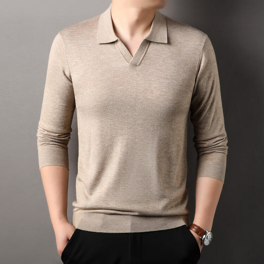 Suéter Cardigan de Manga Larga Ligero para Primavera y Otoño - Image 5