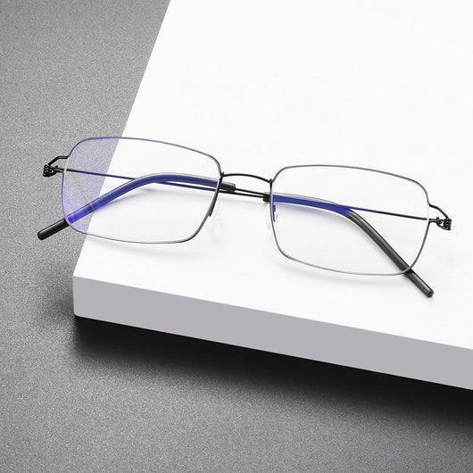 Gafas Graduadas Titanio Ligeras para Negocios y Lectura
