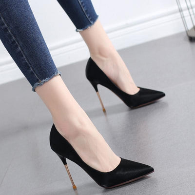 Tacones Stiletto Metalizados de Diseño Parisino - Image 12