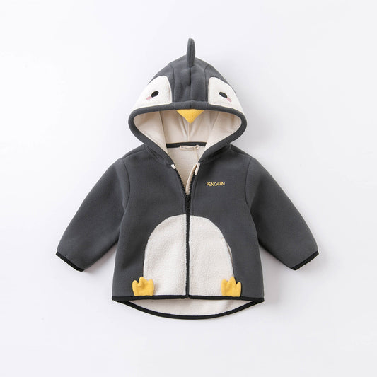 Sudadera Infantil Estilo Western con Forro Polar y Capucha - Image 2