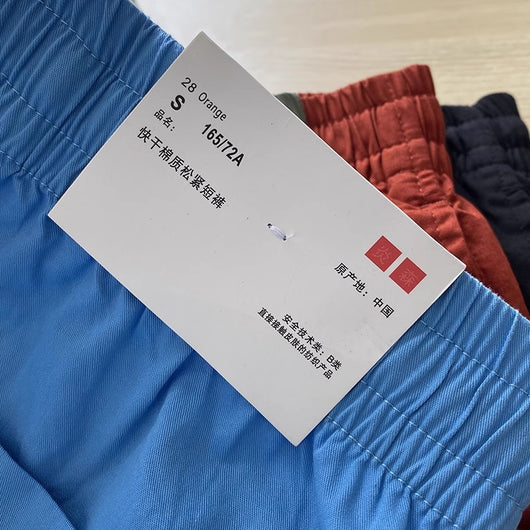 Pantalones Cortos Casuales de Algodón Puro con Cintura Elástica para Hombre - Image 16