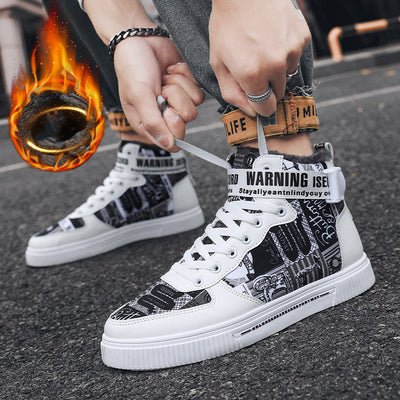 Zapatillas Altas para Niños con Mezcla de Cachemir y Algodón - Image 9