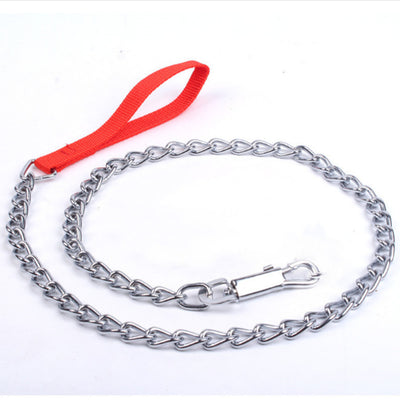 Cadena de Tracción para Perros con Mango PU y Eslabones Metálicos - Image 9