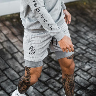 Shorts Deportivos Dobles para Hombre - Fitness y Entrenamiento - Image 6