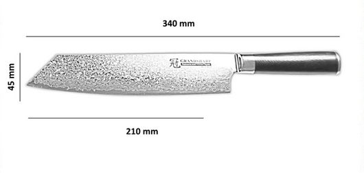 Cuchillo de Cocina Damasco Profesional de Acero de Alta Precisión - Image 8