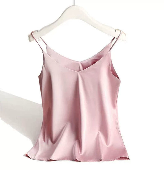 Camiseta Italiana Mujer Escote V Básica Blanca - Image 14