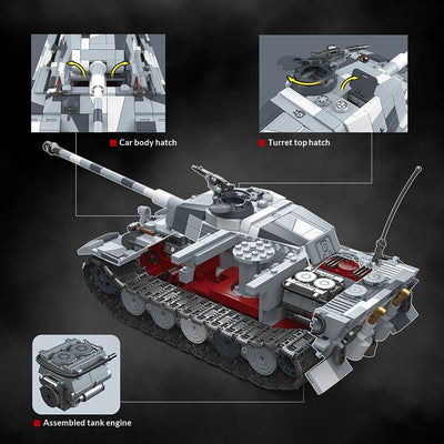 Bloques de Construcción Tanque Pesado con Micropartículas - Image 12