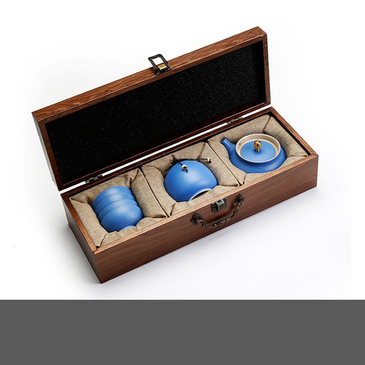 Juego de Té Kung Fu en Cerámica - Regalo Ejecutivo y Souvenir Premium - Image 10