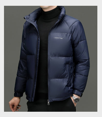 Abrigo de Lujo para Hombre con Cuello Alto y Aislamiento Superior - Image 11