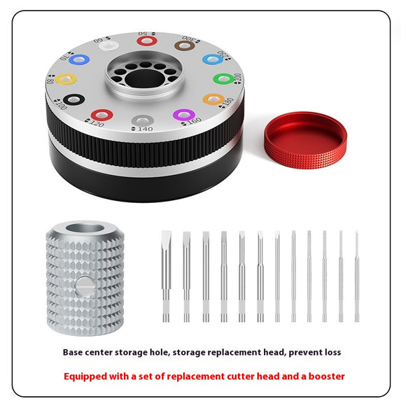 Set de 12 Destornilladores de Acero Inoxidable Antideslizante para Reparación de Relojes