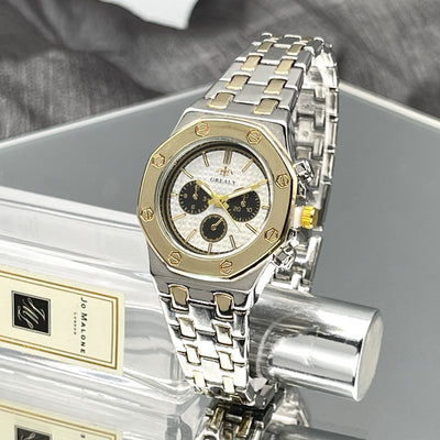 Reloj de Pareja Acero Inoxidable con Calendario y Resistencia al Agua - Image 11