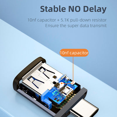 Adaptador USB-C a USB 3.0 OTG para Celular y Tablet - Image 12