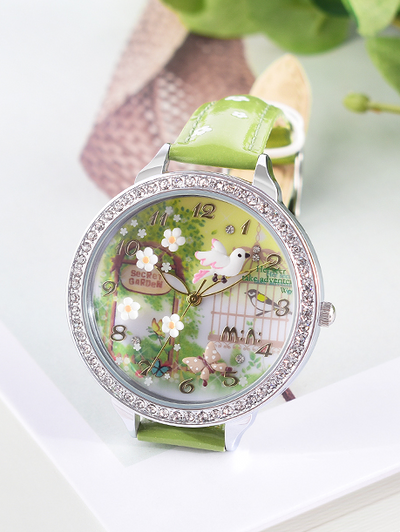 Reloj de Cerámica Suave Estilo Mori Girl Luminoso Resistente al Agua - Image 8
